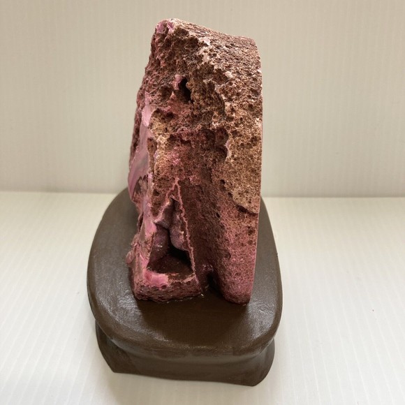 Polished Pink Lavender Natural Agate Geode from Brazil 4.5"  x 5"  x 3" … - Picture 7 of 17